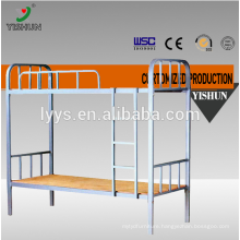 new design metal bunk bed/steel double bed furniture